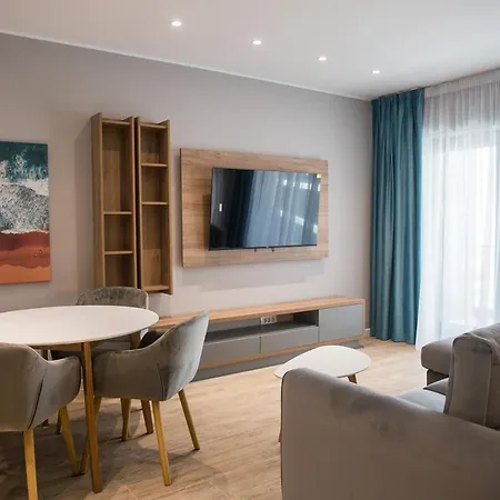Апартаменты Promenada Apartments Side View